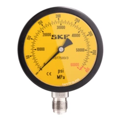 1077589/3, SKF, Pressure Gauge - 0-400 MPa (0-58, 000 Psi) Dia 110 Mm (4.33 In)