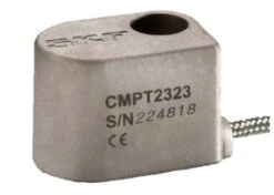 CMPT 2323X15, SKF, Accelerometer For Heavy-duty Environments, Integral, Braided Cable, Side Exit, 230mV/g, 15m Cable