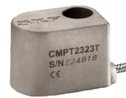 CMPT 2323T, SKF, Sensor For Heavy-duty Environments, Side Exit, Acceleration And Temperature, 230mV/g, Temp, 5m Cable Integral Braided Cable