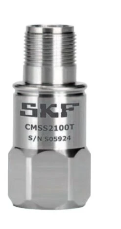 CMSS 2100-T, SKF, Industrial Sensor, Straight Exit, Acceleration And Temperature (XDCR, ACCL, INDL STD, W/TEMP)