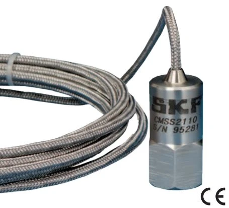 CMSS 2110, SKF, Accelerometer With Integral, Braided Cable, Straight Exit (XDCR, ACCL, 16.5'BRAIDED) 3 CMSS 2110, SKF, Accelerometer With Integral, Braided Cable, Straight Exit (XDCR, ACCL, 16.5'BRAIDED)