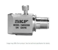 CMSS 2200-M8, SKF, Industrial Accelerometer, Side Exit MIL-C-5015 Two Pin Connector (XDCR, ACCL, LO PF, M8) M8 X 1.25 Captive Socket Head Screws Provided.