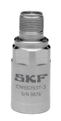 CMSS 793T-3, SKF, Superior Sensor, Straight Exit, Acceleration And Temperature (XDCR, ACCL, W/TEMP SNSR)
