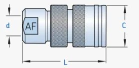 THPC 400-1, SKF, Quick Connection Coupling, M16x1.5 Cone Female, 400 MPa 3 THPC 400-1, SKF, Quick Connection Coupling, M16x1.5 Cone Female, 400 MPa